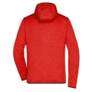 Veste en tricot polaire avec capuche homme