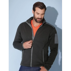 Men's Knitted Fleece Jacket