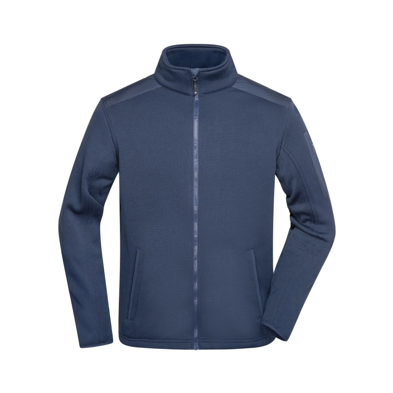 Veste en tricot polaire homme