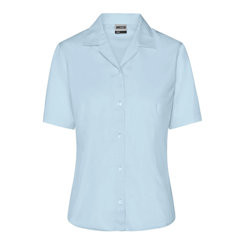 Ladies' Business Blouse Short-Sleeved
