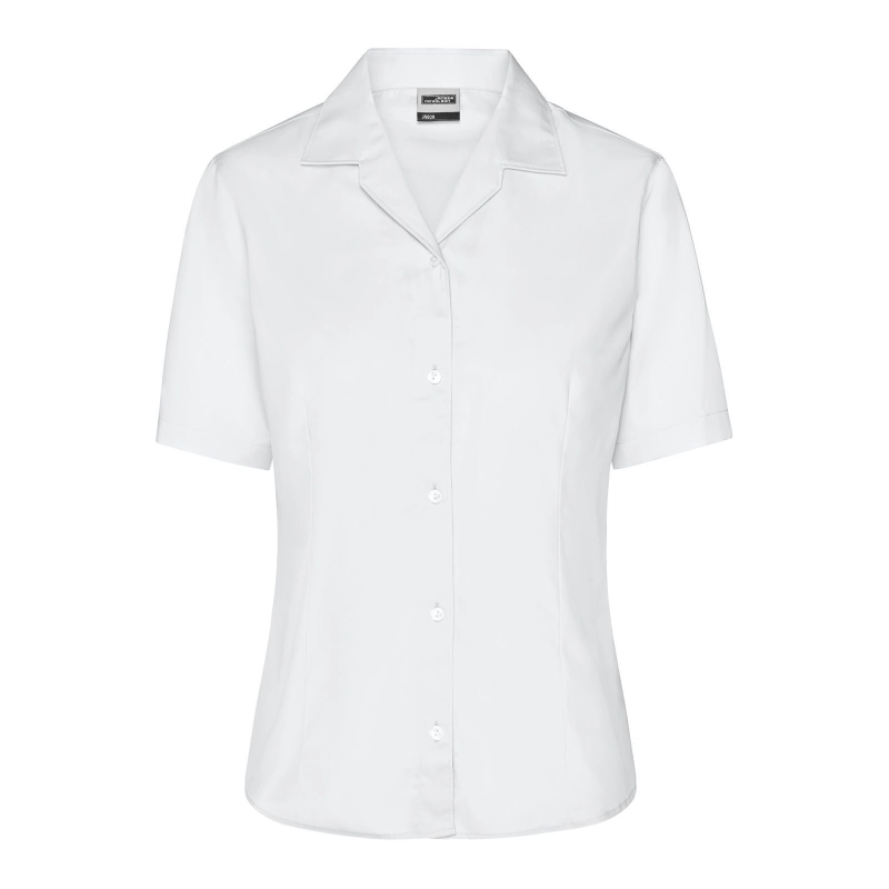 Ladies' Business Blouse Short-Sleeved