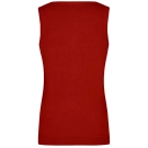 Pull sans manches col V femme