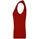 Pull sans manches col V femme