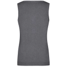Pull sans manches col V femme