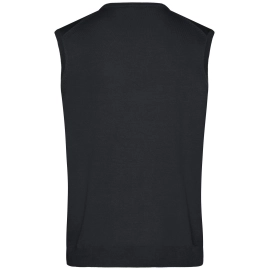 Pull sans manches col V homme