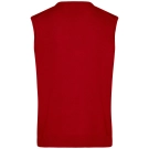 Pull sans manches col V homme