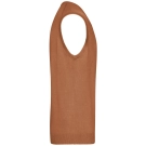 Pull sans manches col V homme