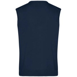 Pull sans manches col V homme