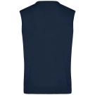 Pull sans manches col V homme