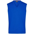 Pull sans manches col V homme