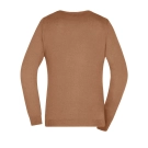 Pull col V femme