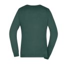 Pull col V femme