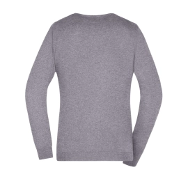Pull col V femme