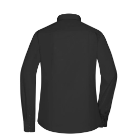 Chemise femme à manches longues en popeline