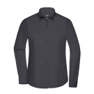 Chemise femme à manches longues en popeline