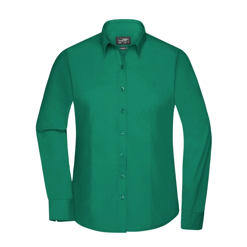 Ladies' Shirt Longsleeve Poplin