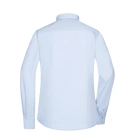 Chemise femme à manches longues en popeline