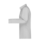 Chemise femme à manches longues en popeline