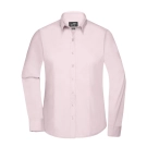Chemise femme à manches longues en popeline