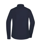 Chemise femme à manches longues en popeline