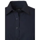 Chemise femme à manches longues en popeline