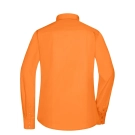 Chemise femme à manches longues en popeline
