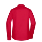 Chemise femme à manches longues en popeline