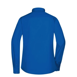 Chemise femme à manches longues en popeline