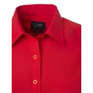 Chemise femme à manches longues en popeline