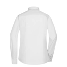 Chemise femme à manches longues en popeline