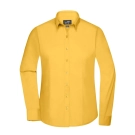 Chemise femme à manches longues en popeline