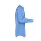 Chemise homme à manches longues en popeline