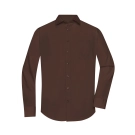 Chemise homme à manches longues en popeline