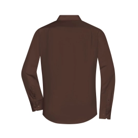 Chemise homme à manches longues en popeline