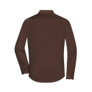 Chemise homme à manches longues en popeline