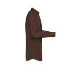 Chemise homme à manches longues en popeline