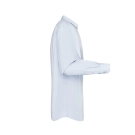 Chemise homme à manches longues en popeline