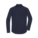 Chemise homme à manches longues en popeline