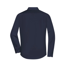 Chemise homme à manches longues en popeline