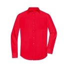 Chemise homme à manches longues en popeline