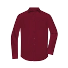 Chemise homme à manches longues en popeline