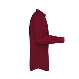 Chemise homme à manches longues en popeline