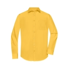 Chemise homme à manches longues en popeline
