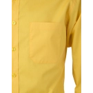 Chemise homme à manches longues en popeline