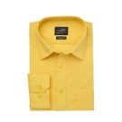 Chemise homme à manches longues en popeline