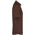 Chemise femme à manches courtes en popeline