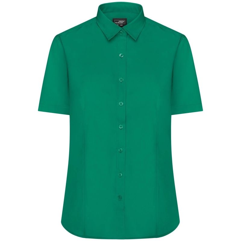 Ladies' Shirt Shortsleeve Poplin