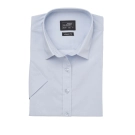 Chemise femme à manches courtes en popeline