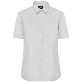 Chemise femme à manches courtes en popeline