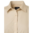 Chemise femme à manches courtes en popeline